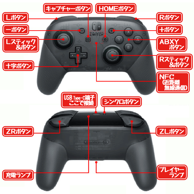 Switch 任天堂公式プロコントローラー購入 こんな感じ 無線そして使いやすい Kakkon Net
